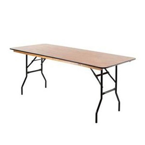 folding banquet table 6ft